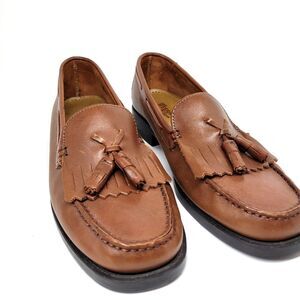 G H Bass Weejuns "Marietta 2"  Womens Brown Leather Loafers US 9.5 M